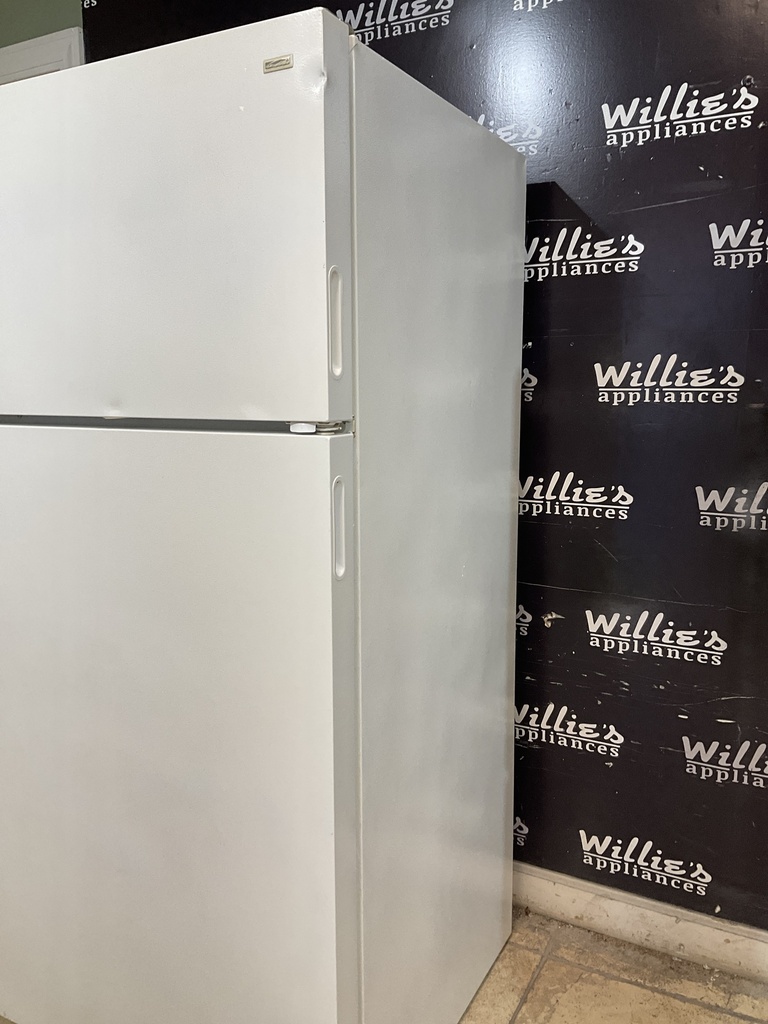 Kenmore Used Refrigerator Top and Bottom 30x66