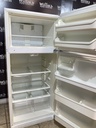 Frigidaire Used Refrigerator Top and Bottom 30x65 1/2” (White) 