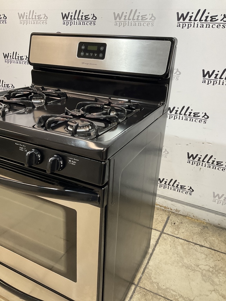 Frigidaire Used Natural Gas Stove 30inches (Stainless Steel)