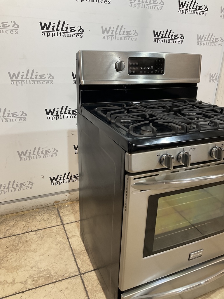 Frigidaire Used Natural Gas Stove 30inches (Stainless Steel) 