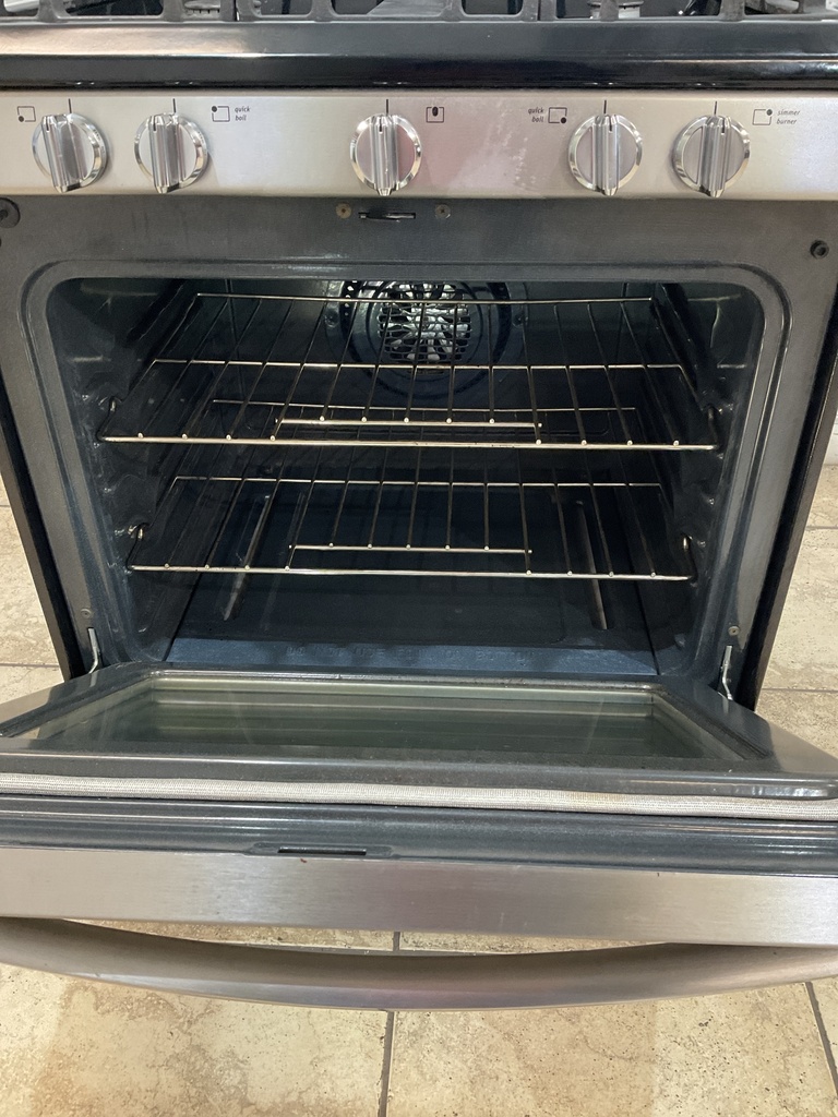 Frigidaire Used Natural Gas Stove 30inches (Stainless Steel) 