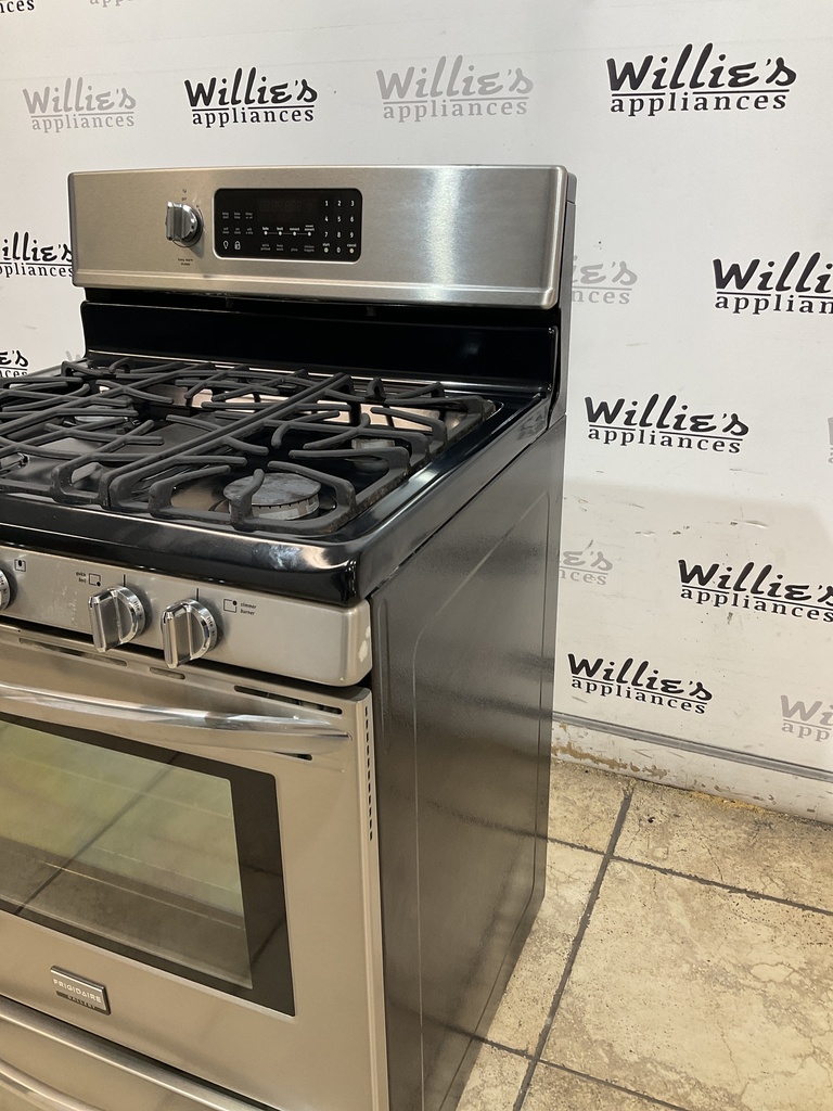 Frigidaire Used Natural Gas Stove 30inches (Stainless Steel) 