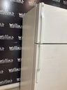 Ge Used Refrigerator Top and Bottom 28x67 (White) 