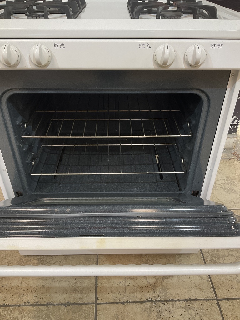 Frigidaire Used Natural Gas Stove 30inches (White) 