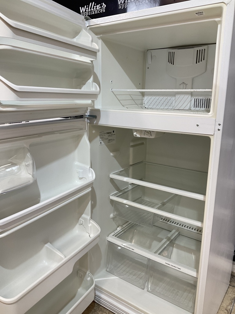Kenmore Used Refrigerator Top and Bottom 30x65 1/2 (white) 