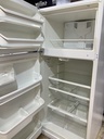 Kenmore Used Refrigerator Top and Bottom 30x65 1/2 (white) 