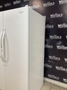 Whirlpool Used Refrigerator Side by Side 33x66 1/2” (White) 