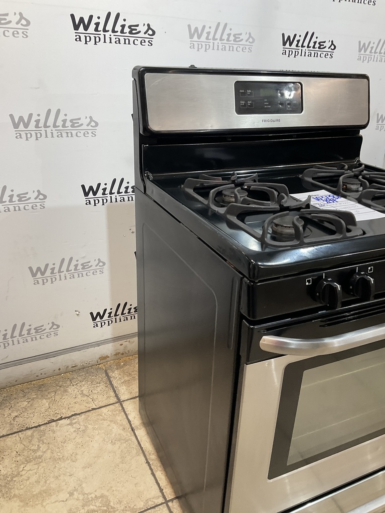 Frigidaire Used Natural Gas Stove 30inches (Stainless Steel)