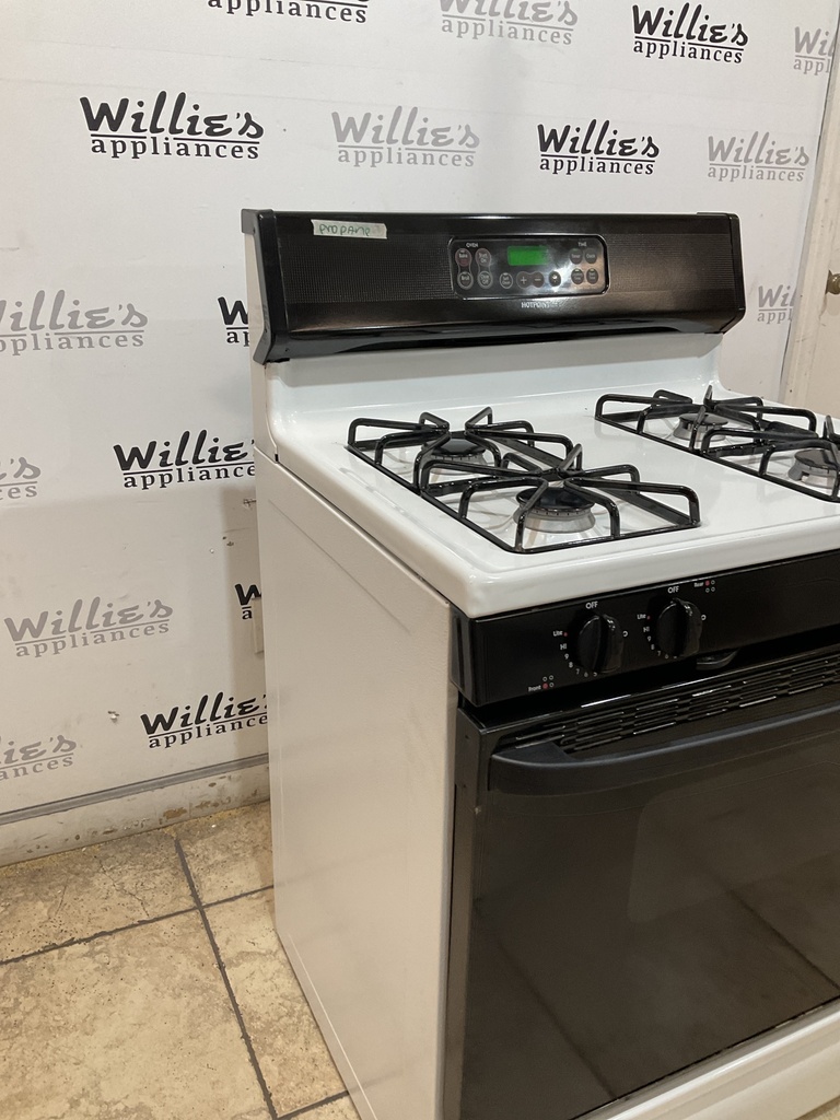 Hotpoint Used Gas Propane Stove 30inches (White/Black) 