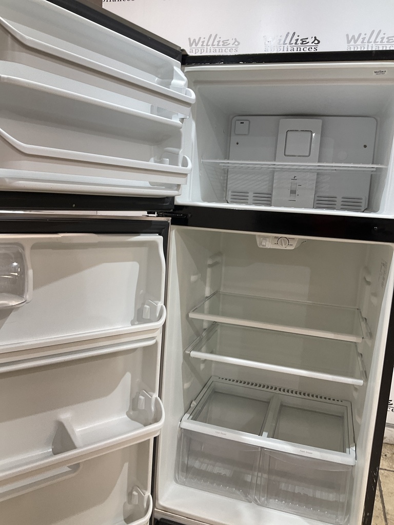 Frigidaire Used Refrigerator Top and Bottom 30x65 1/2” (Stainless Steel) 