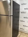 Frigidaire Used Refrigerator Top and Bottom 30x65 1/2” (Stainless Steel) 