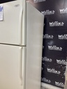 Whirlpool Used Refrigerator Top and Bottom 33x66 (Bisque) 