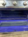 Lg Used Electric Stove Double Oven 220volts (40/50 AMP) 30inches {3 prong} (Stainless Steel)