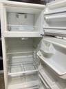 Frigidaire Used Refrigerator Top and Bottom 30x66 (white) 