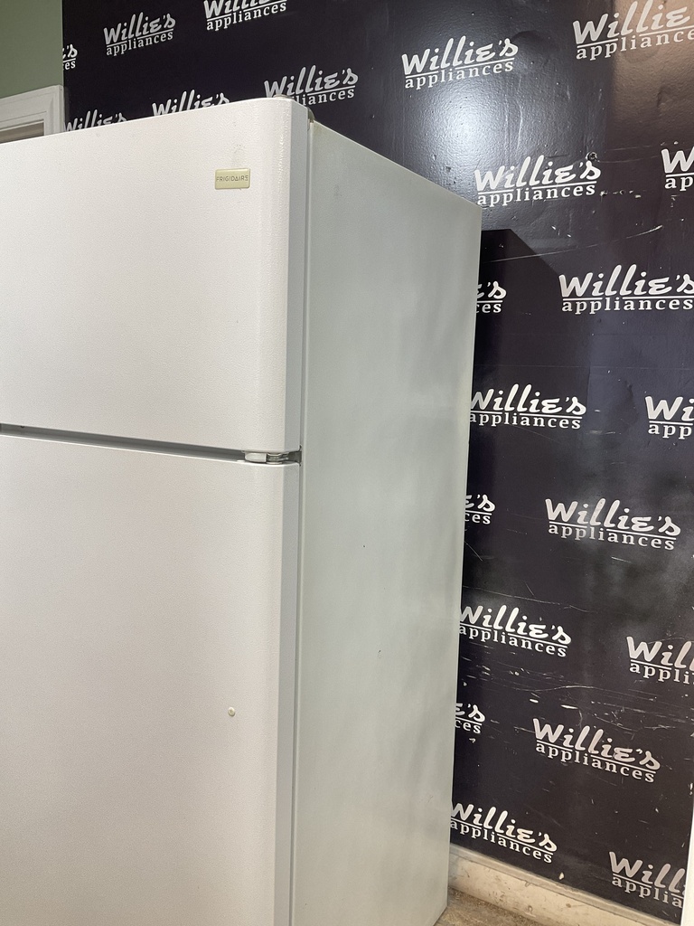 Frigidaire Used Refrigerator Top and Bottom 30x66 (white) 