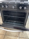 Whirlpool Used Natural Gas Stove 30inches (Stainless Steel) 