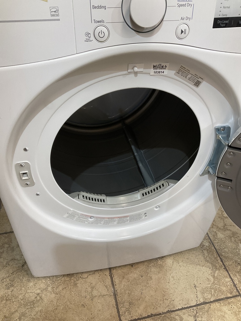 Lg Used Natural Gas Dryer 27inches (White) 