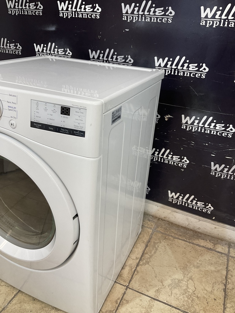 Lg Used Natural Gas Dryer 27inches (White) 