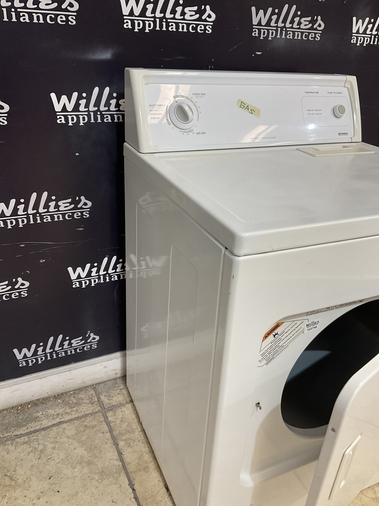 Kenmore Used Natural Gas Dryer 29inches (White) 