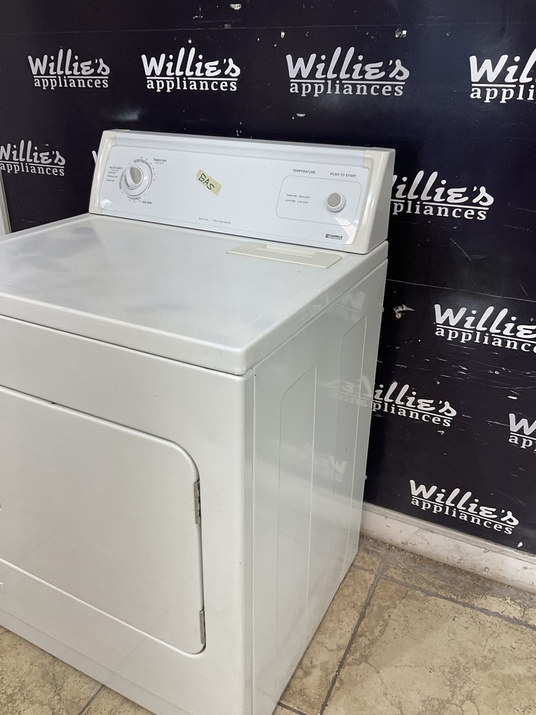 Kenmore Used Natural Gas Dryer 29inches (White) 