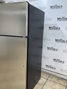 Ge Used Refrigerator Top and Bottom 28x64 1/2’ (Stainless Steel) 