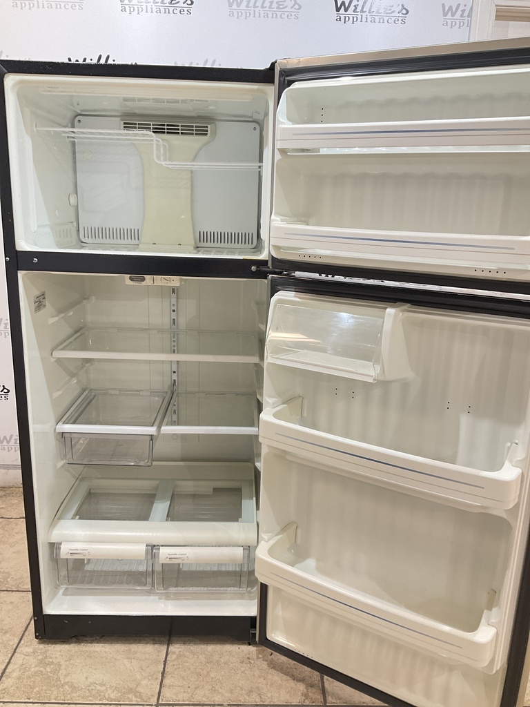 Ge Used Refrigerator Top and Bottom 28x64 1/2’ (Stainless Steel) 
