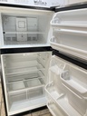 Frigidaire Used Refrigerator Top and Bottom 28x60 (Stainless Steel) 