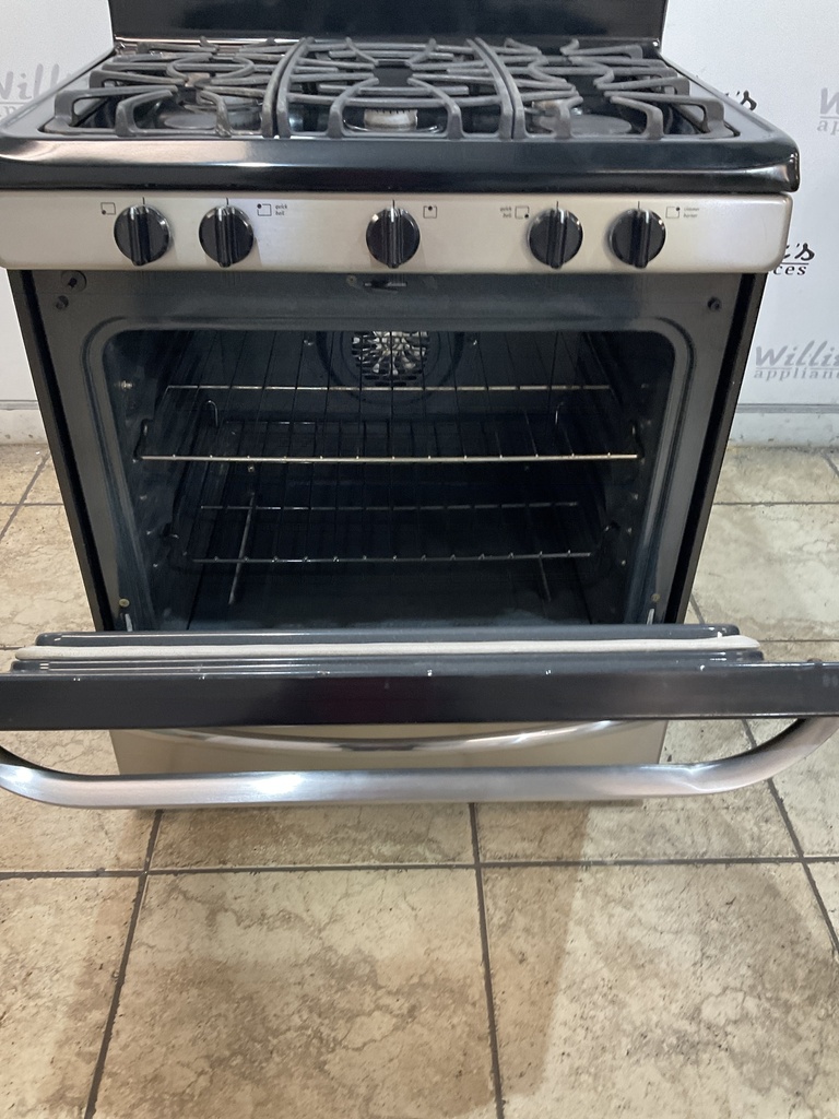 Frigidaire Used Natural Gas Stove 30inches (Stainless Steel) 