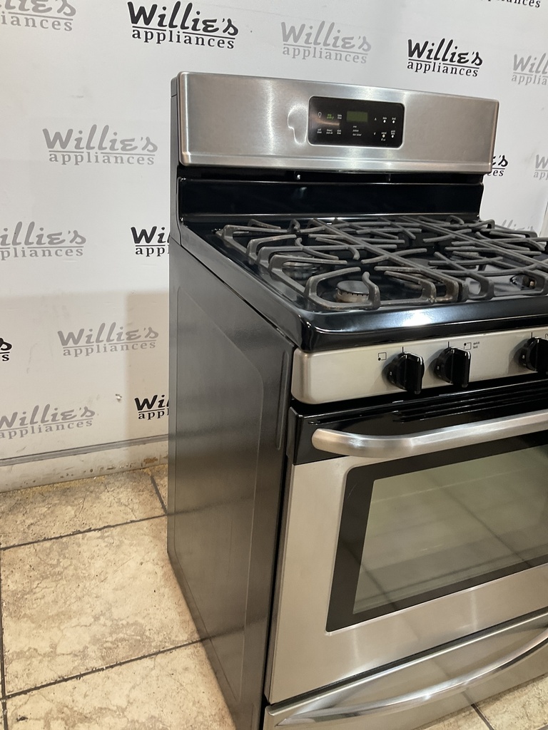 Frigidaire Used Natural Gas Stove 30inches (Stainless Steel) 