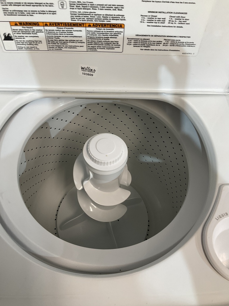 Maytag Used Washer Top-load 27inches (White) 