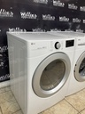 Lg Used Electric Set Washer/Dryer Front-load 220volts (30 AMP) 27inches {4 prong} (White) 