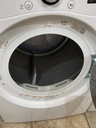 Lg Used Electric Set Washer/Dryer Front-load 220volts (30 AMP) 27inches {4 prong} (White) 