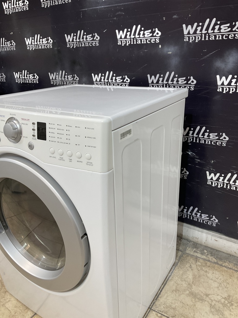Lg Used Natural Gas Dryer 27inches (White) 