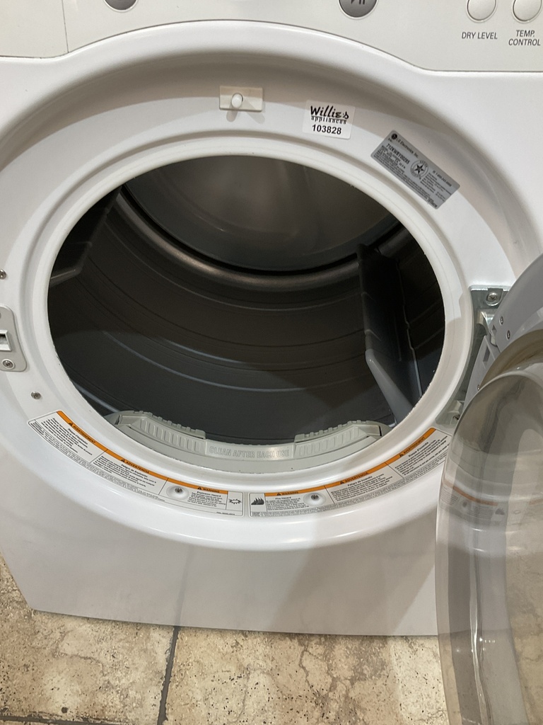 Lg Used Natural Gas Dryer 27inches (White) 