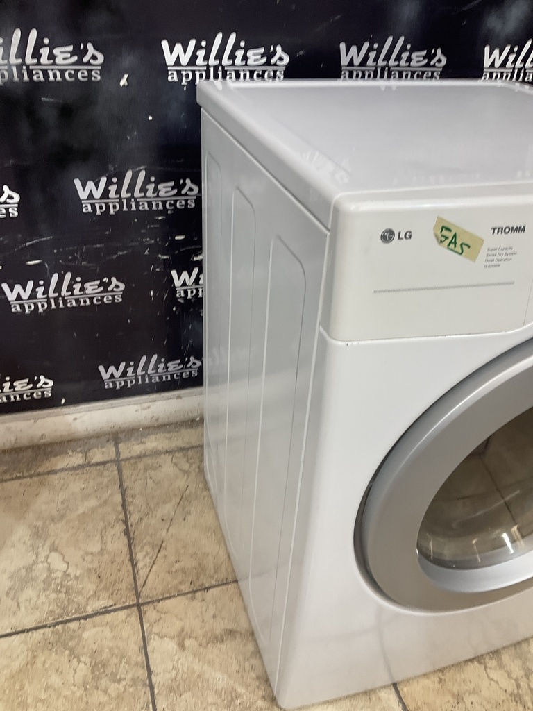 Lg Used Natural Gas Dryer 27inches (White) 