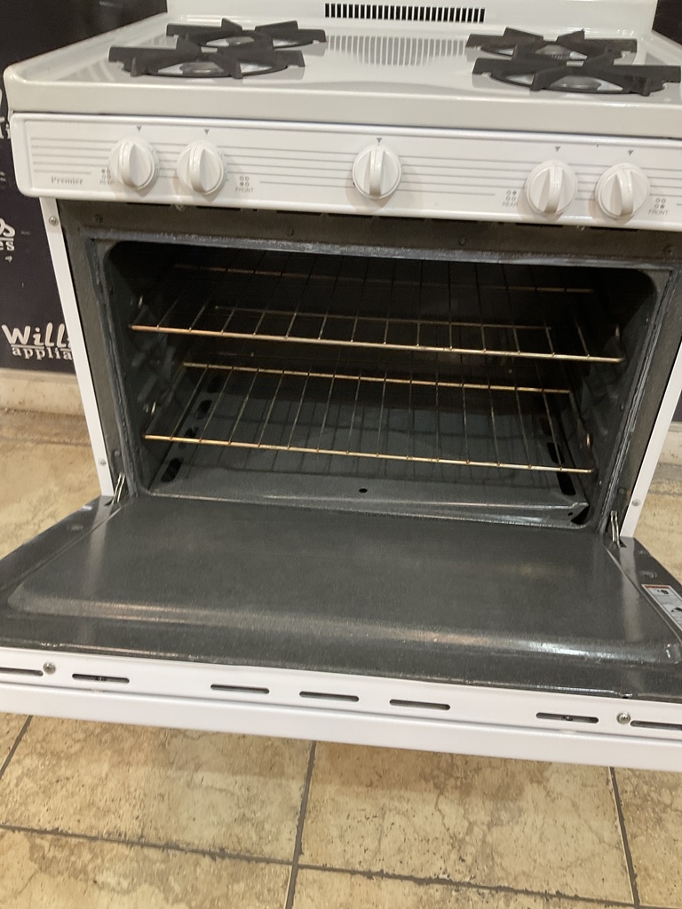 Premier Used Natural Gas Stove 30inches (White) 