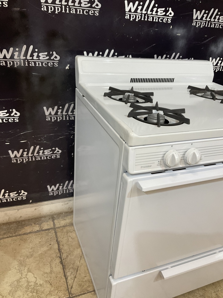 Premier Used Natural Gas Stove 30inches (White) 