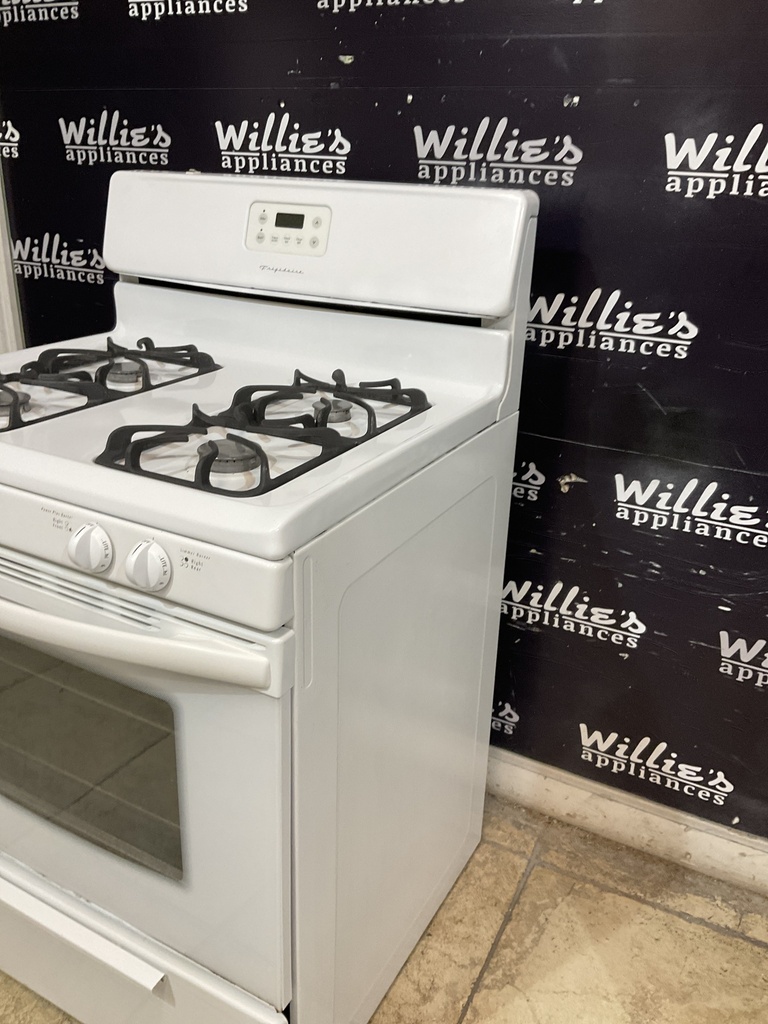 Frigidaire Used Natural Gas Stove 30inches (White) 