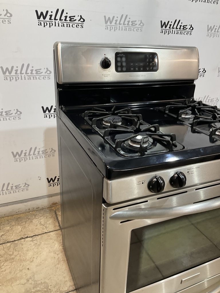 Frigidaire Used Natural Gas Stove 30inches (Stainless Steel) 