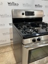Frigidaire Used Natural Gas Stove 30inches (Stainless Steel) 