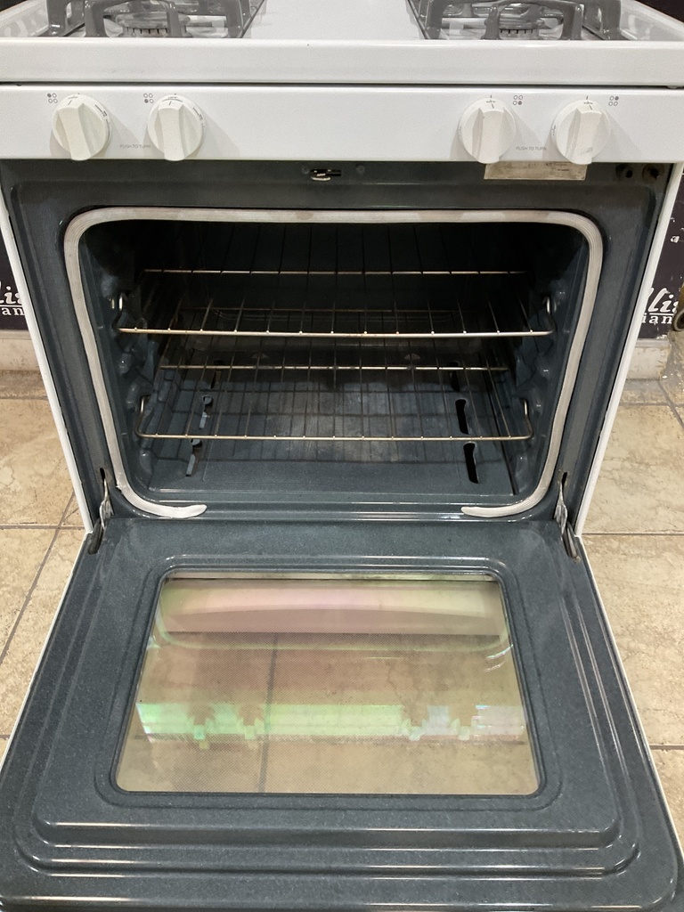 Whirlpool Used Natural Gas Stove 30inches (White) 