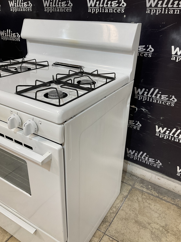 Frigidaire Used Natural Gas Stove 30inches (White) 