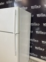 Ge Used Refrigerator Top and Bottom 28x61 (White) 