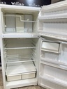 Hotpoint Used Refrigerator Top and Bottom 28x61 1/2” (White)