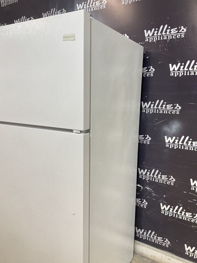 Frigidaire Used Refrigerator Top and Bottom 28x64 1/2” (White) 