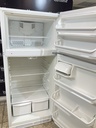 Frigidaire Used Refrigerator Top and Bottom 28x64 1/2” (White) 