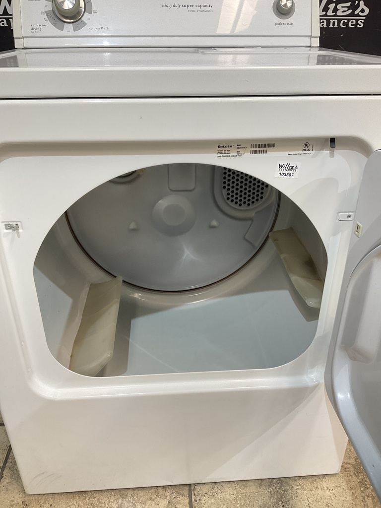 Estate Used Electric Dryer 220volts (30 AMP) 29inches {no cord} (White) 