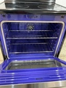 Lg Used Electric Stove 220volts (40/50 AMP) 30inches {3 prong} (Stainless Steel) 