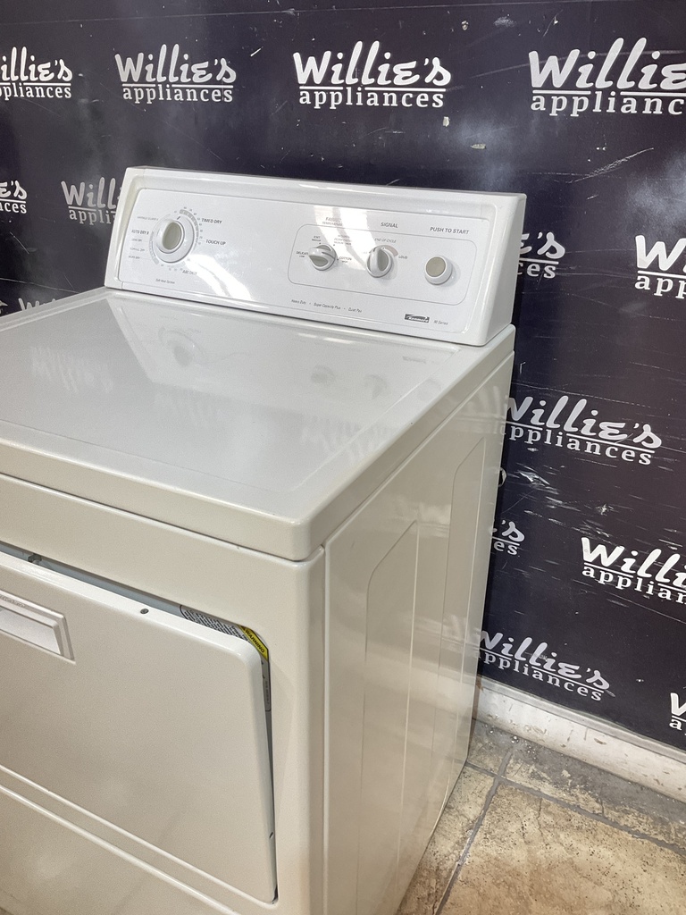 Kenmore Used Electric Dryer 27inches {3 prong} (White) 