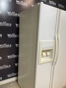 Whirlpool Used Refrigerator Side by Side 36x69 1/2” (White) 